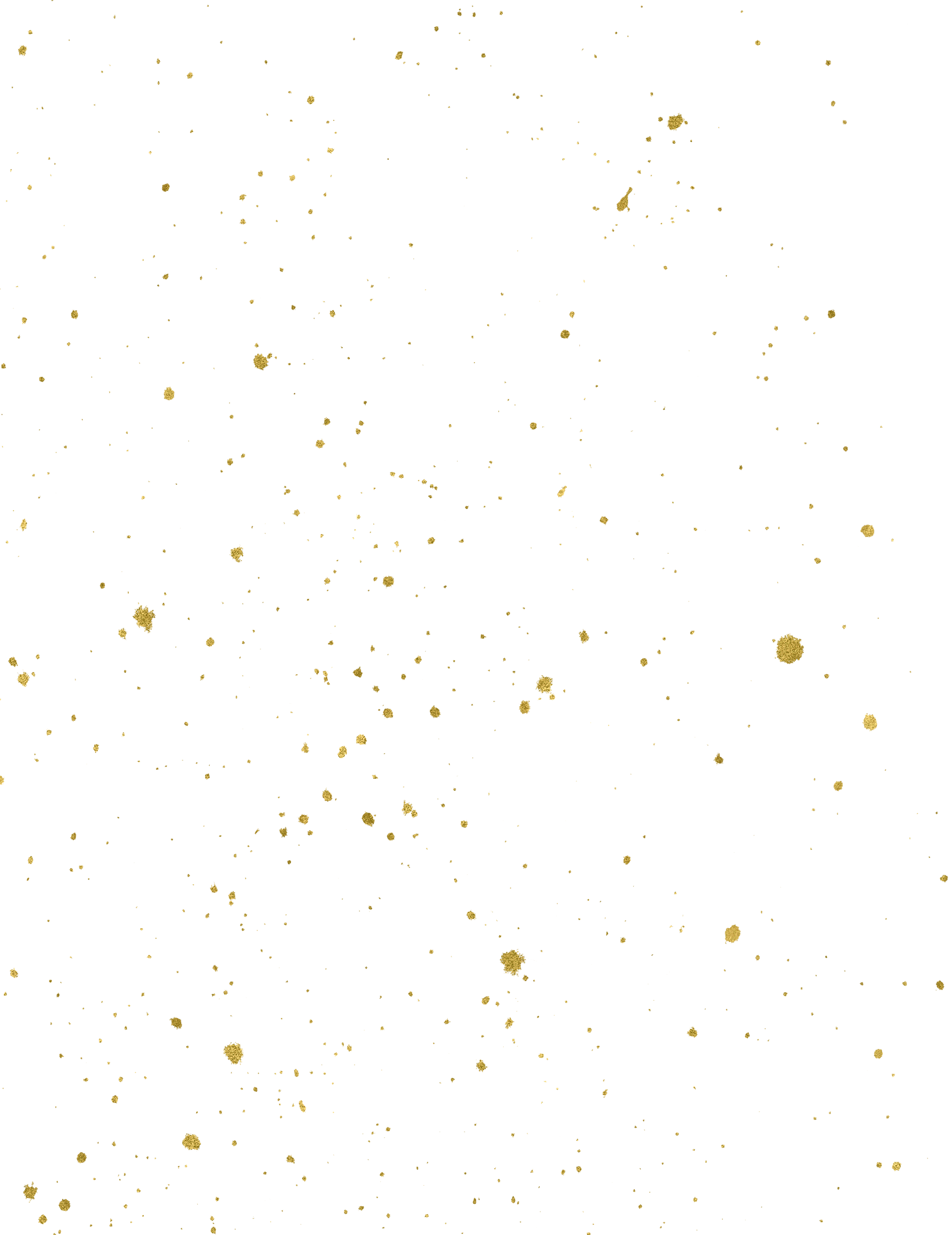 Light Gold Ink Splatter